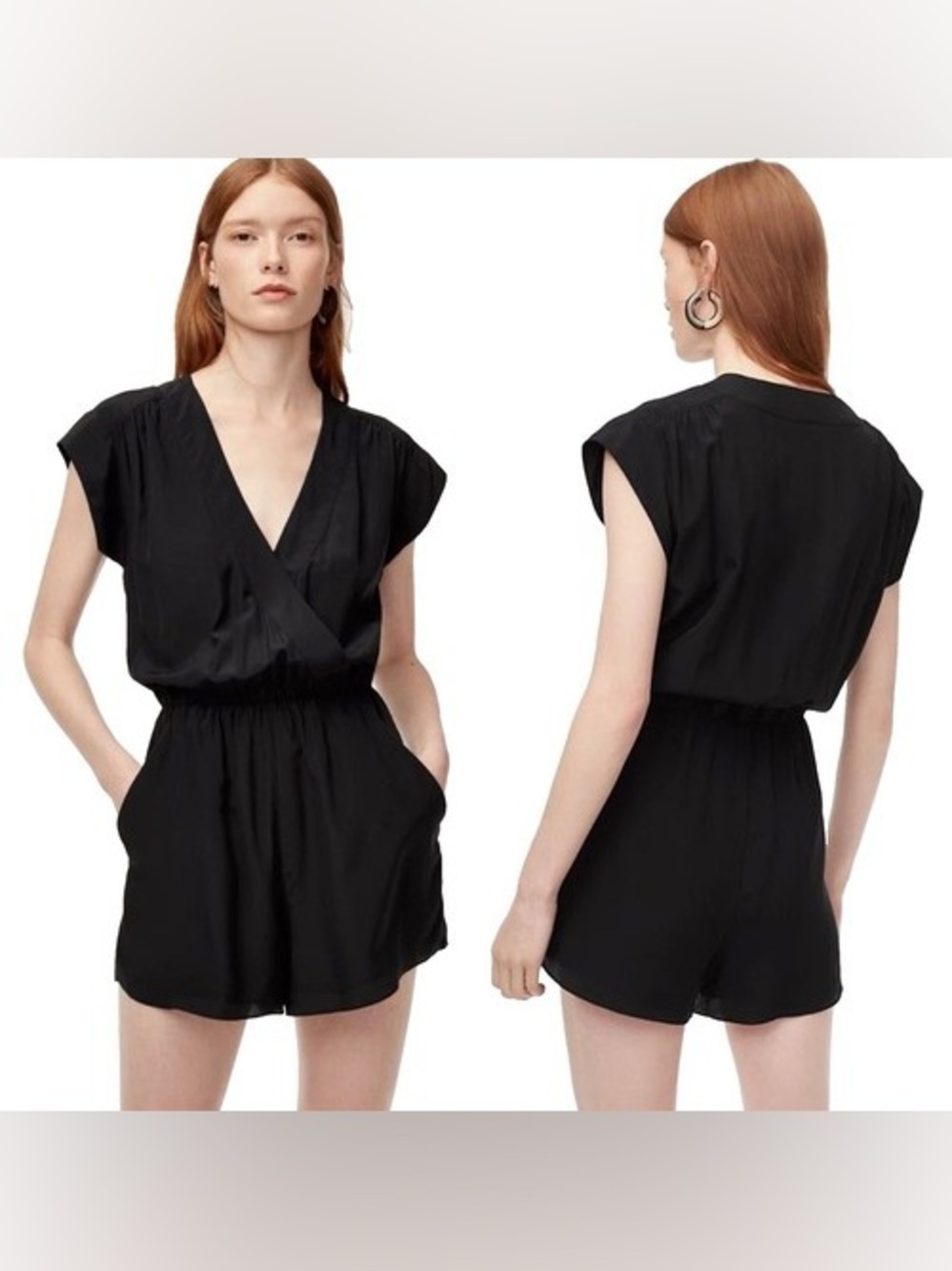 Babaton 100% Silk Corbett Romper
